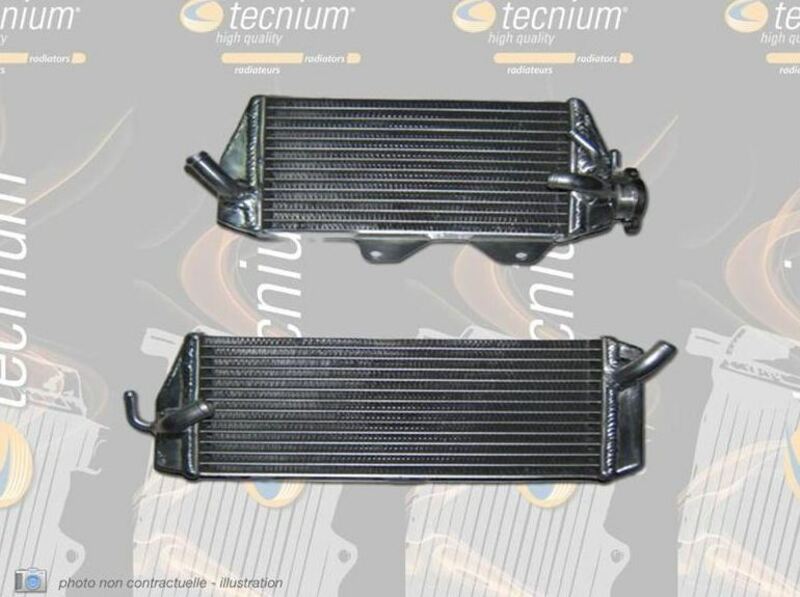 Radiateur gauche TECNIUM Oversize - Kawasaki KX450F
