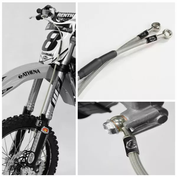 Durite de frein Moto master - Avant