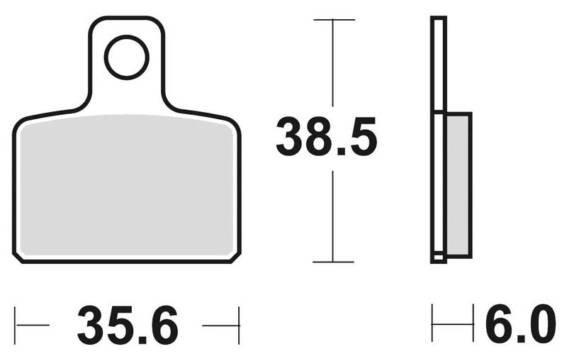 Plaquettes de frein BRAKING Off-Road métal fritté - 832CM46