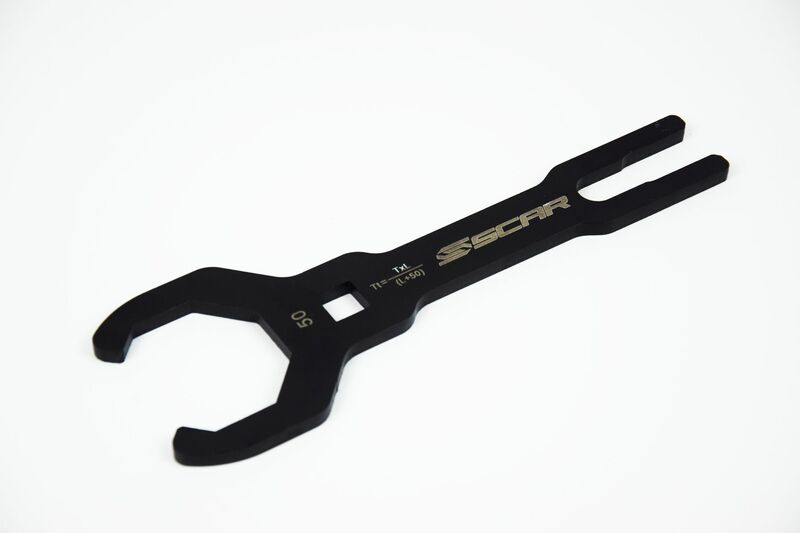 Clé de bouchon de fourche SCAR Ø50mm/8 pans - fourches Showa