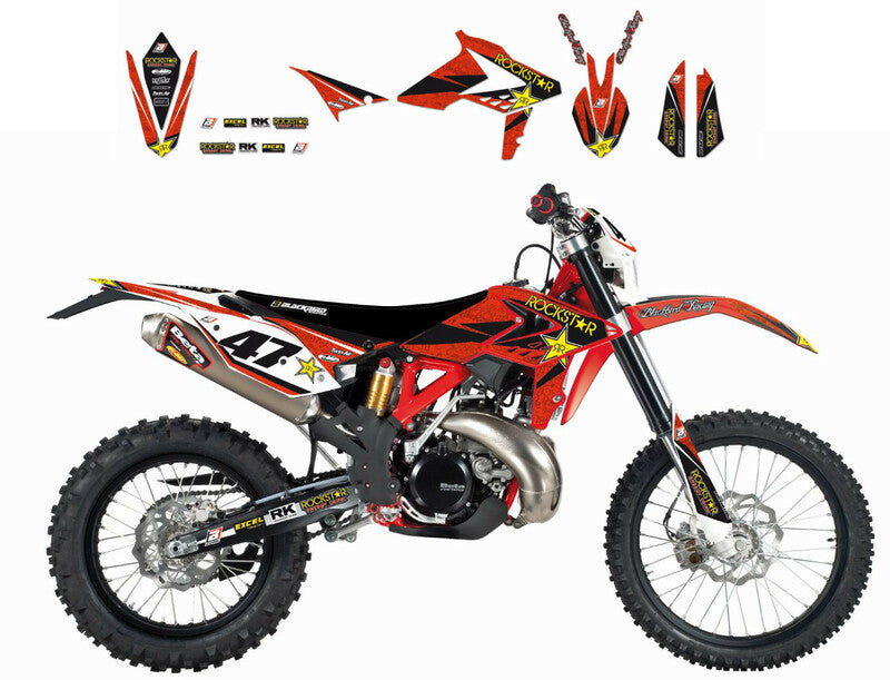 Kit déco BLACKBIRD Rockstar Energy Beta RR 2T/4T