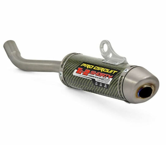 Silencieux PRO CIRCUIT Ti-2 carbone/casquette titane