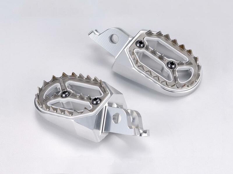 Repose-pieds BIHR Evolution argent Suzuki RM-Z450