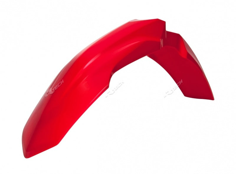 Garde-boue avant RACETECH rouge Honda CRF450R/RX