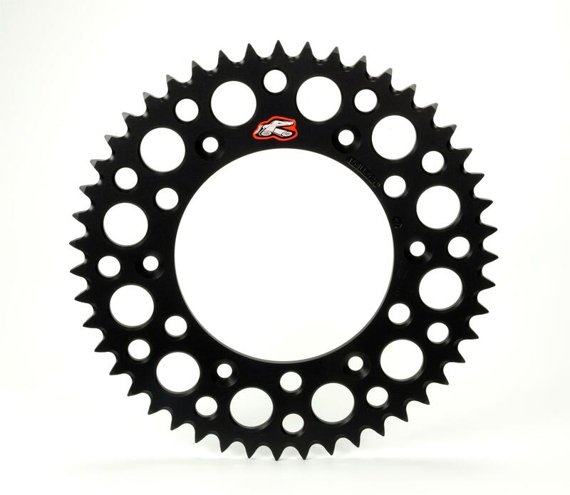 Couronne RENTHAL aluminium Ultra-Light anti-boue 150U - 520