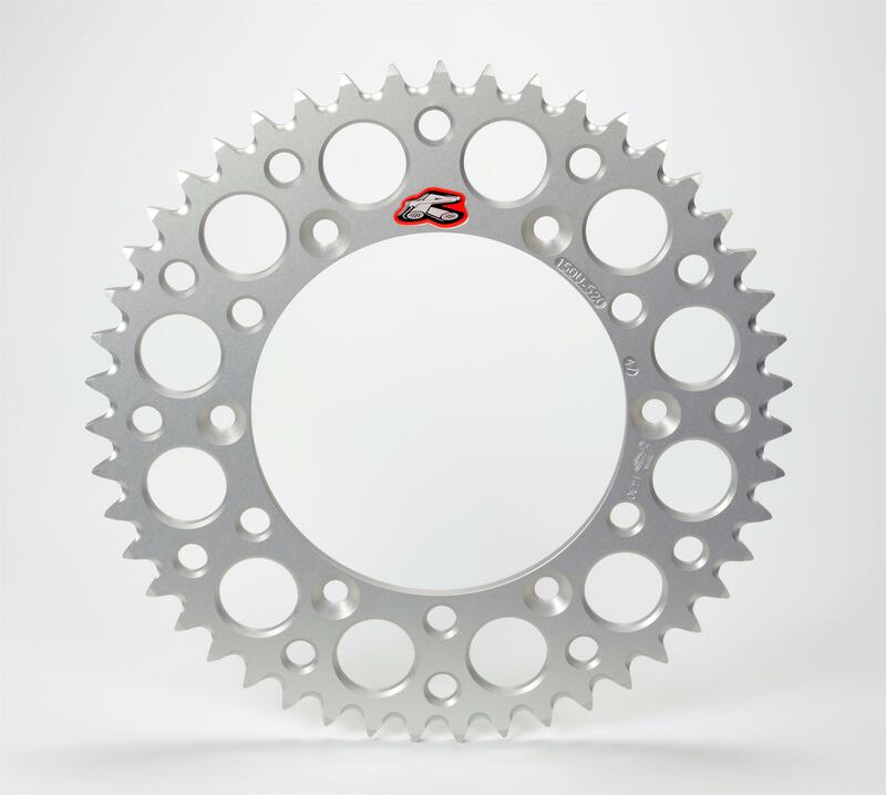 Couronne RENTHAL aluminium Ultra-Light anti-boue 150U - 520