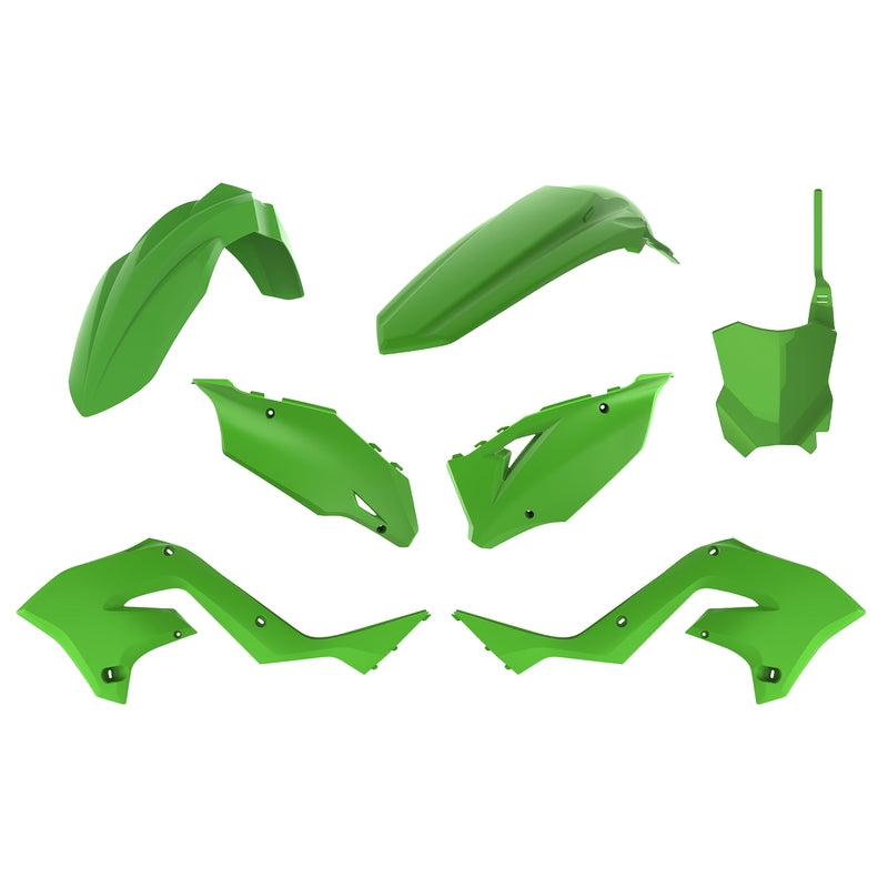 Kit plastique POLISPORT Restyling couleur origine Kawasaki KX125/250