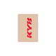 Stickers fourche KYB rouge