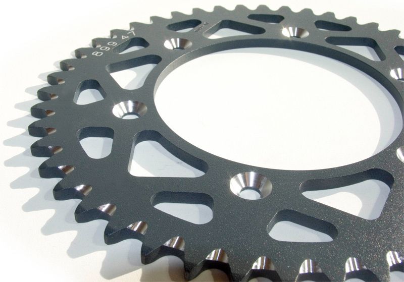 Couronne alu anti boue Bud racing