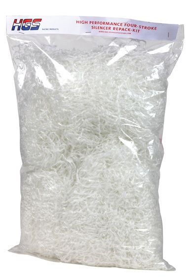 Pack laine de roche pour silencieux 4 Temps en fil