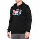 Sweat à capuche ZIP 100%