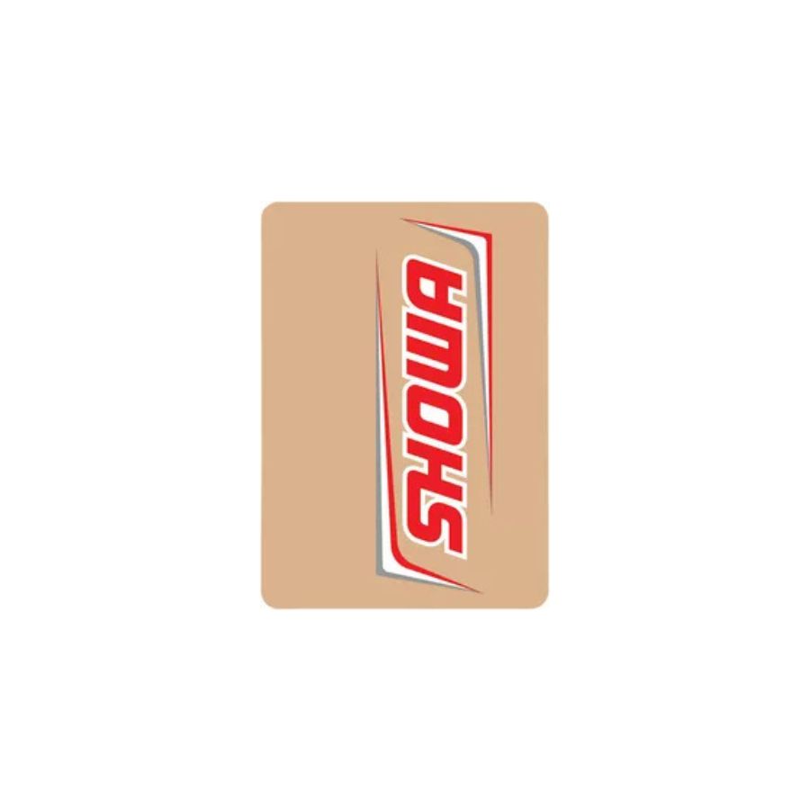 Stickers fourche Showa rouge