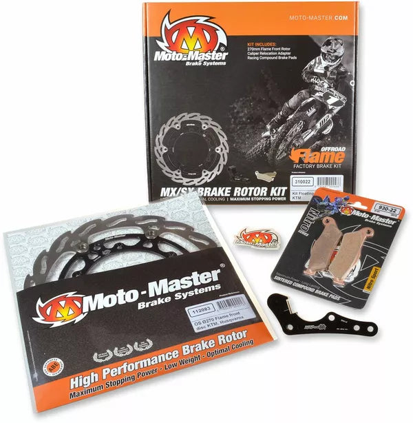 Kit de freins à disque flottant Flame Oversize 270 mm