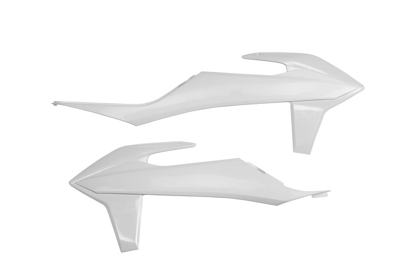 Ouïes de radiateur UFO blanc KTM SX/SX-F