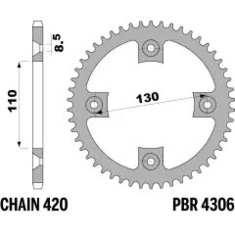 Couronne PBR acier standard - 420