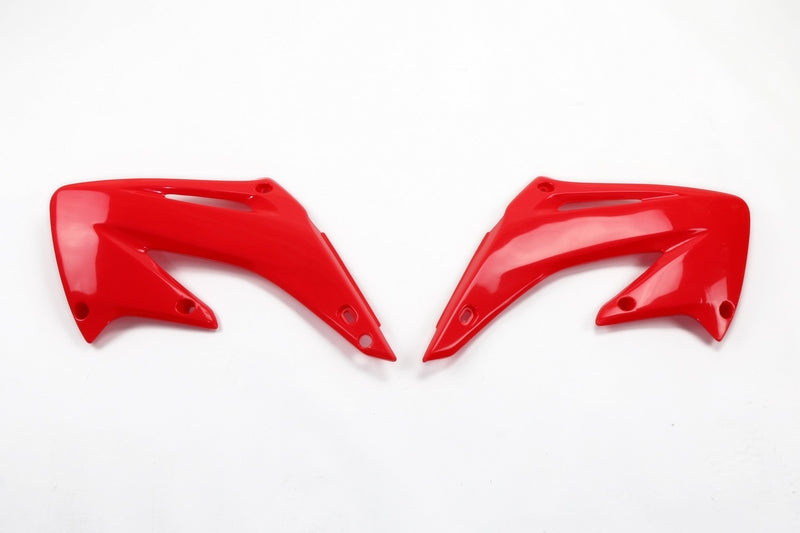 Ouïes de radiateur UFO rouge Honda CR125R/250R