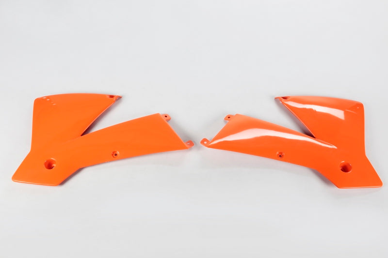 Ouïes de radiateur UFO orange KTM