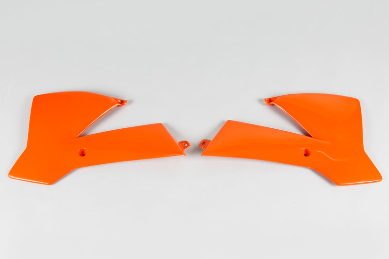 Ouïes de radiateur UFO orange KTM SX65