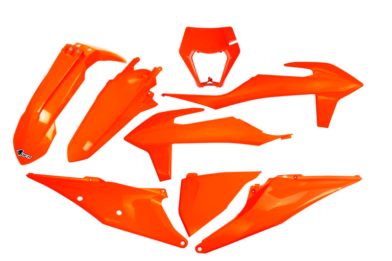 Kit plastiques UFO orange fluo KTM EXC/EXC-F
