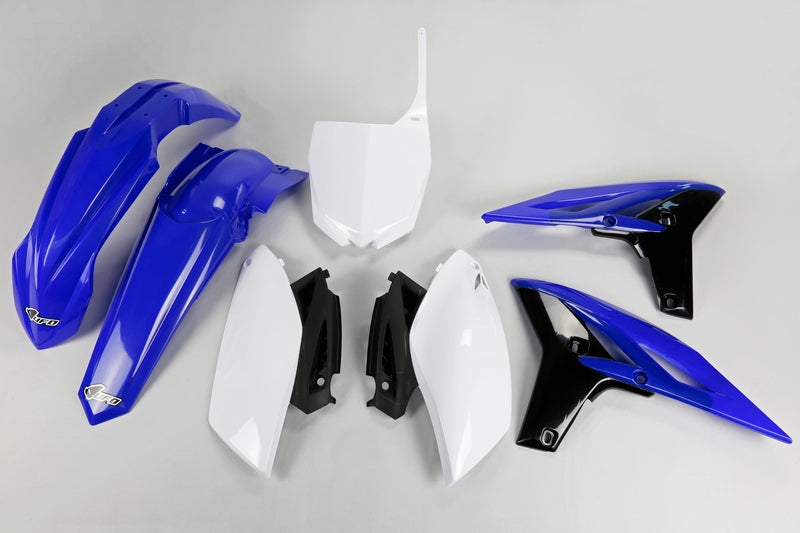 Kit plastique UFO couleur origine bleu/blanc Yamaha YZ250F