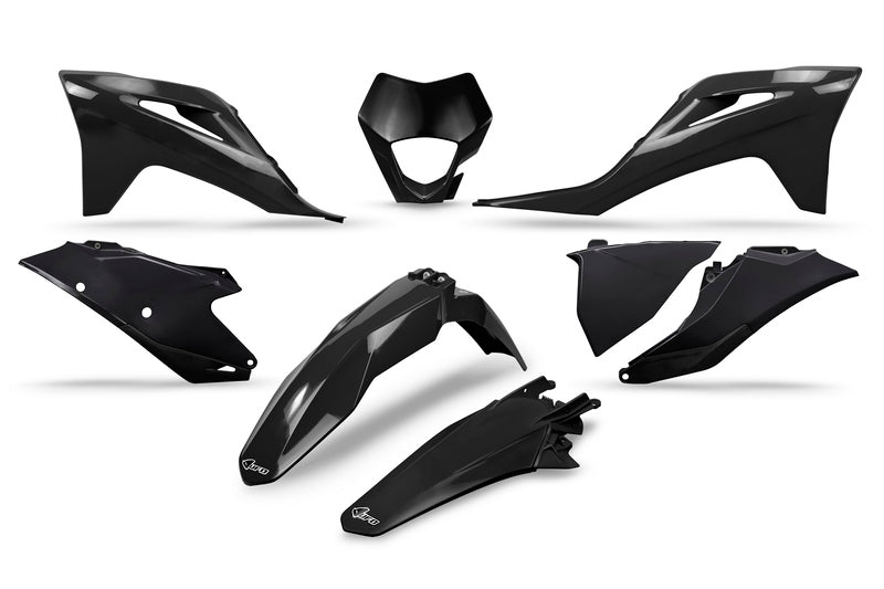 Kit plastiques UFO noir Gas Gas EC