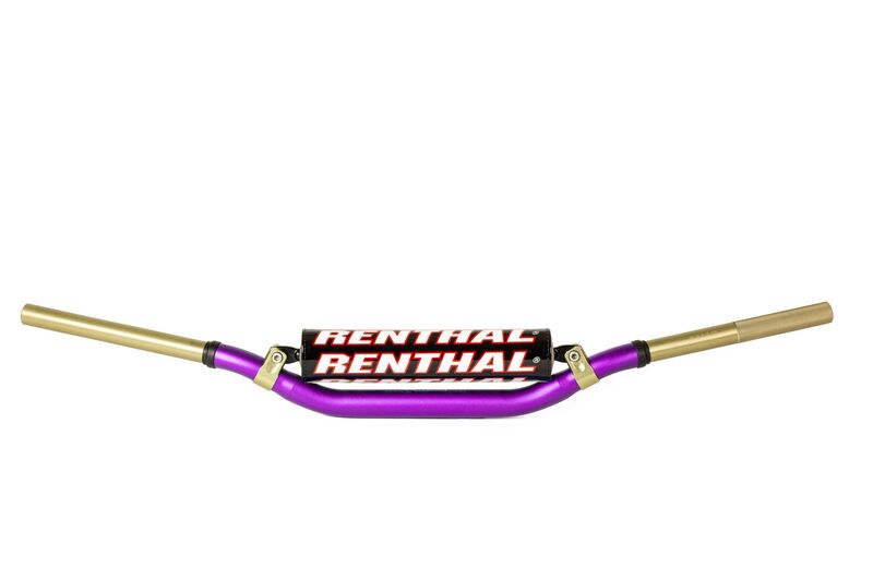 Guidon RENTHAL Twinwall violet