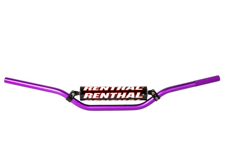 Guidon RENTHAL MX/Enduro 7/8" 22.2mm Violet