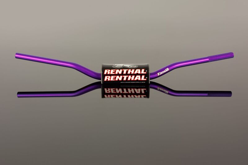 Guidon RENTHAL Fatbar violet 28.6mm