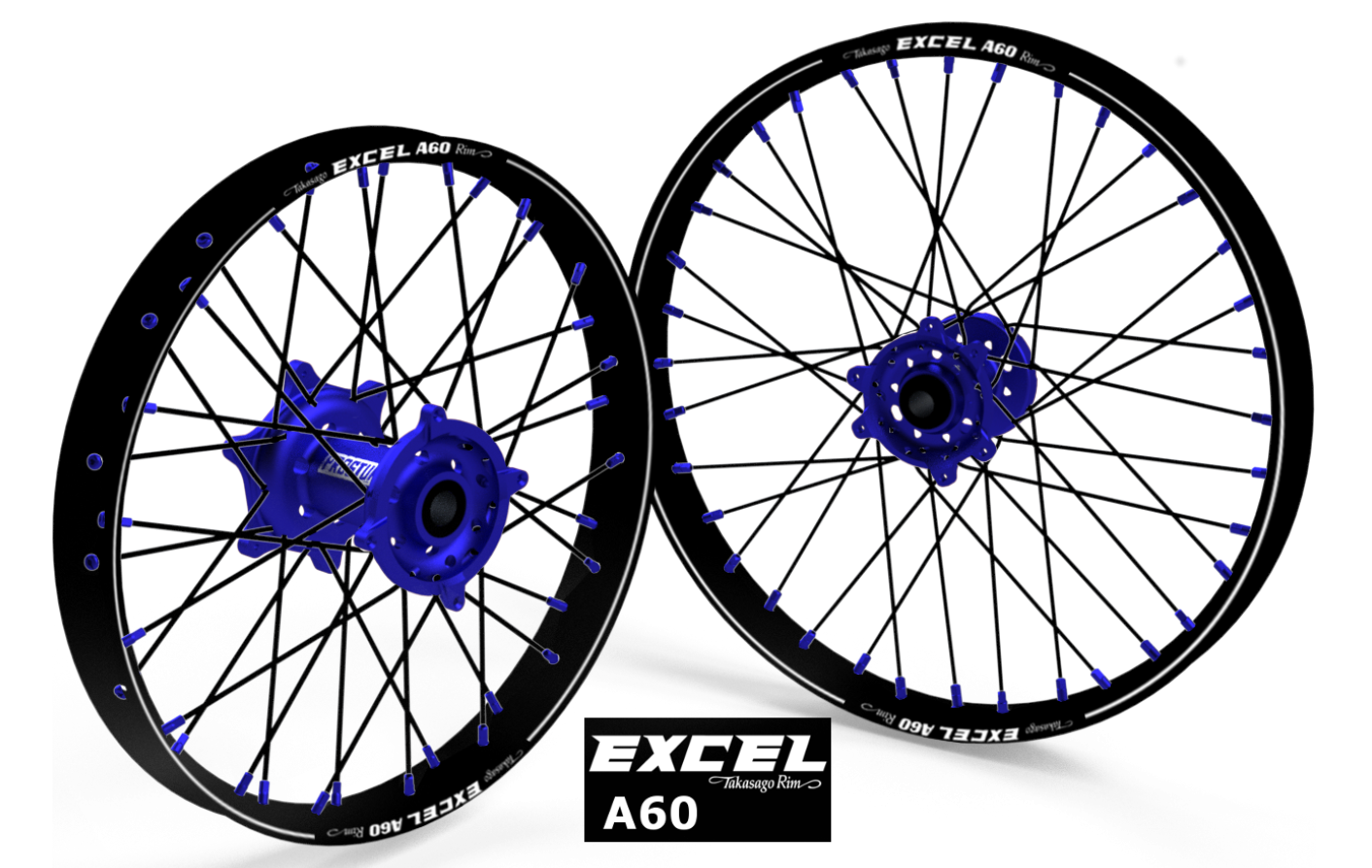Paire de roues FUSION Prostuf/ Excel A60 - Black