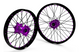 Paire de roues PROSTUF violettes - Black