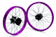 Paire de roues PROSTUF - cercles violets