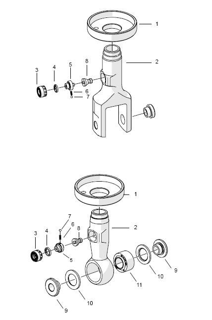 Pièces amortisseur Ohlins-Chappe