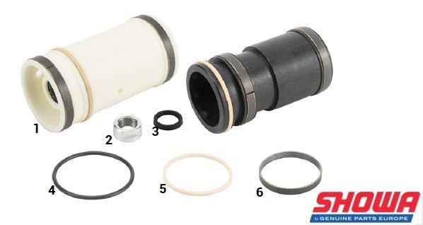 Showa free piston complet