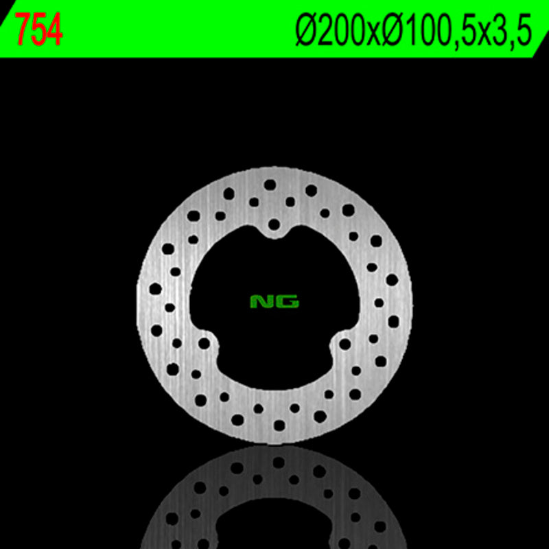 Disque de frein NG BRAKES rond fixe
