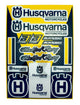 Planche de stickers BLACKBIRD Husqvarna