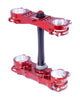 Té de fourche XTRIG ROCS Pro Supermotard Offset Ø14-16mm Xtring marron Yamaha YZ250F/450F