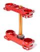 Té de fourche XTRIG ROCS Tech rouge offset 22,5mm