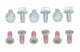 Kit visserie de disque de frein BOLT - Yamaha YZ/YZ-F125 à 450