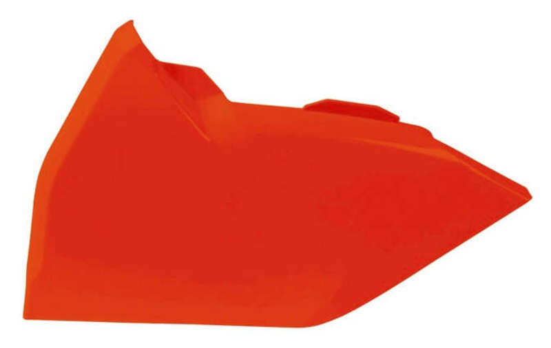 Cache boîte à air gauche RACETECH gauche orange fluo KTM