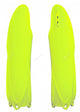 Protections de fourche RACETECH - jaune fluo