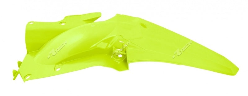 Garde-boue arrière RACETECH jaune fluo Yamaha YZ250F/450F