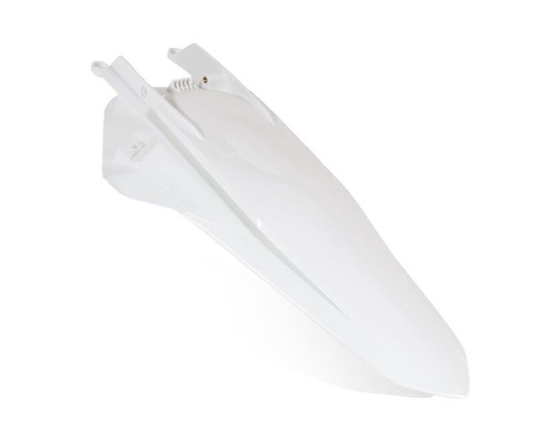 Garde-boue arrière RACETECH blanc KTM