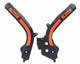 Protections de cadre RACETECH bi-matières orange/noir