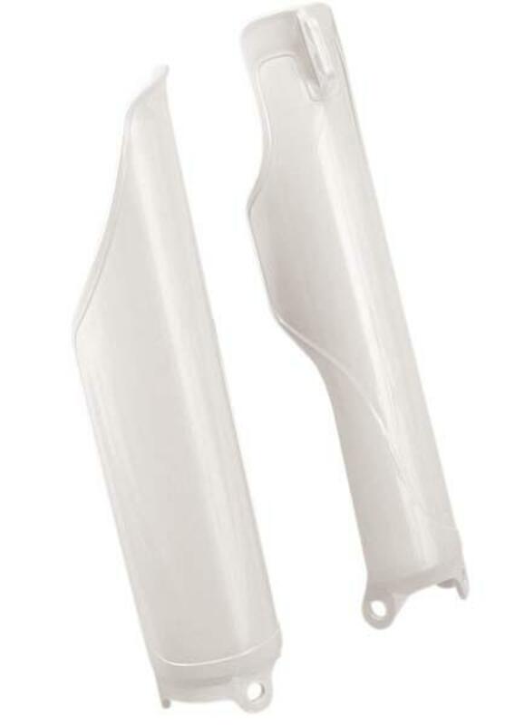 Protections de fourche RACETECH - blanc