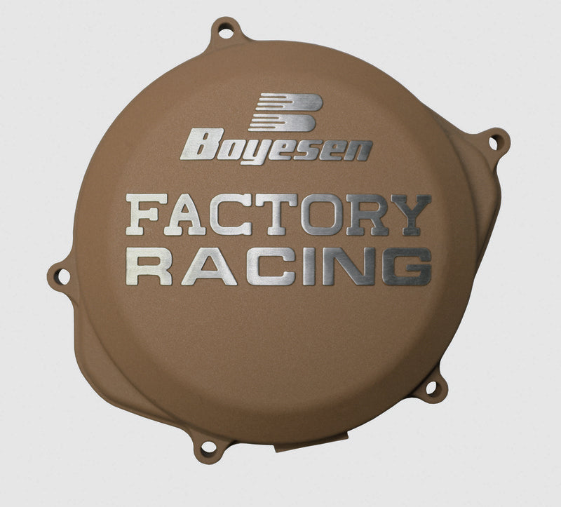Couvercle de carter d'embrayage BOYESEN Factory Racing magnésium Honda CRF450R/RX