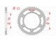Couronne AFAM acier standard - 520