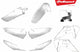 Kit plastiques POLISPORT transparent Husqvarna TC/FC