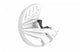 Protection de bas de fourche et disque POLISPORT