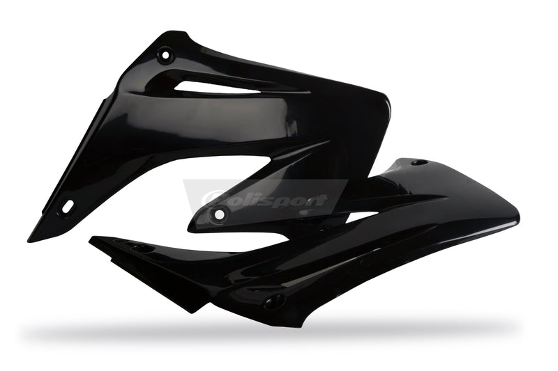 Ouïes de radiateur POLISPORT noir Honda CRF250R/CRF450R