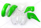 Kit plastique UFO couleur origine vert/blanc Kawasaki KX125/250